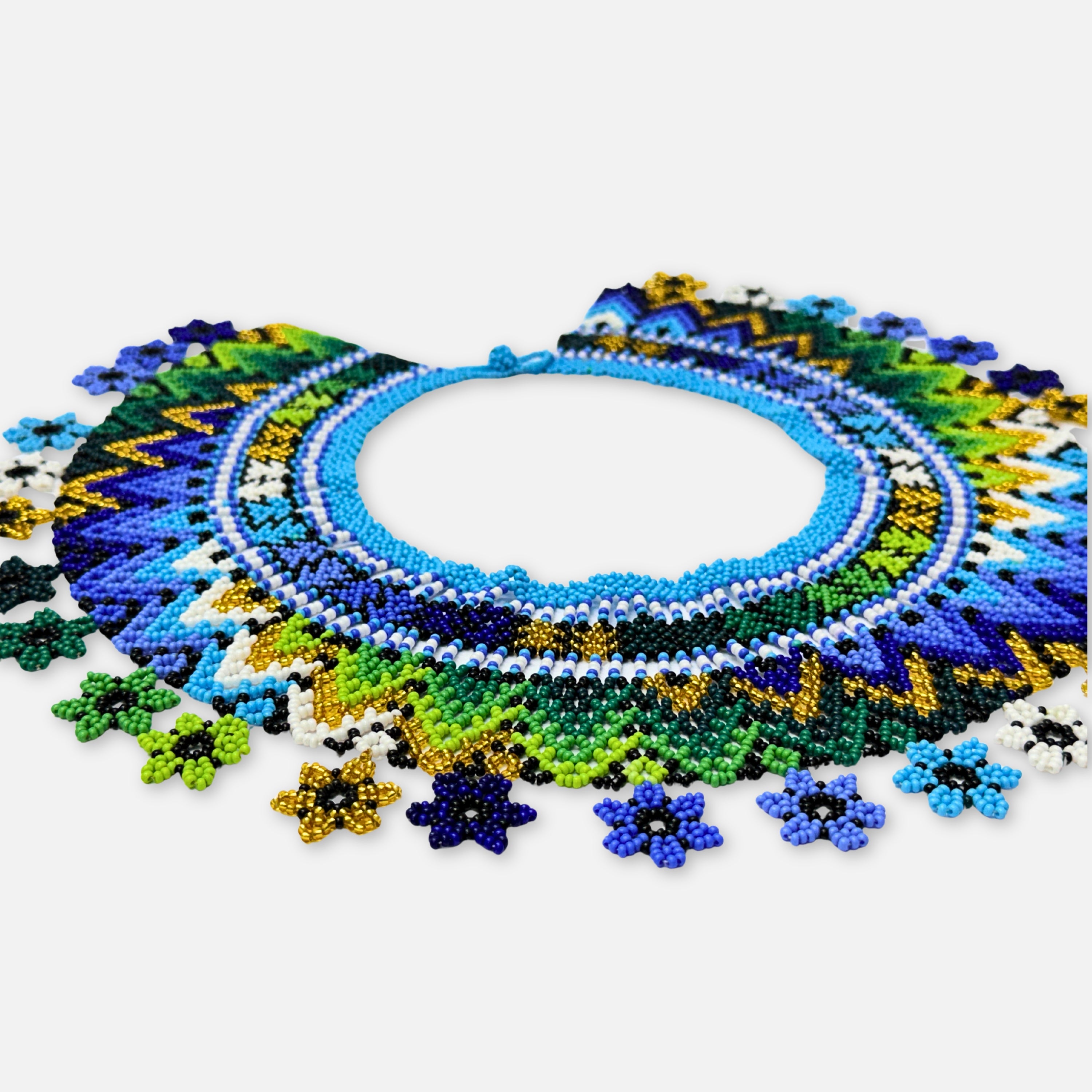 Collar Ancestral Jardín Celeste