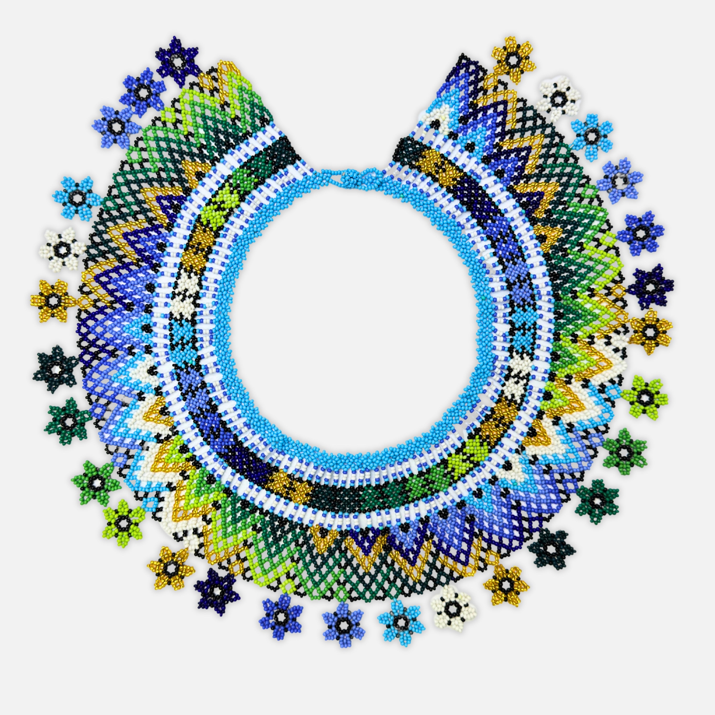 Collar Ancestral Jardín Celeste