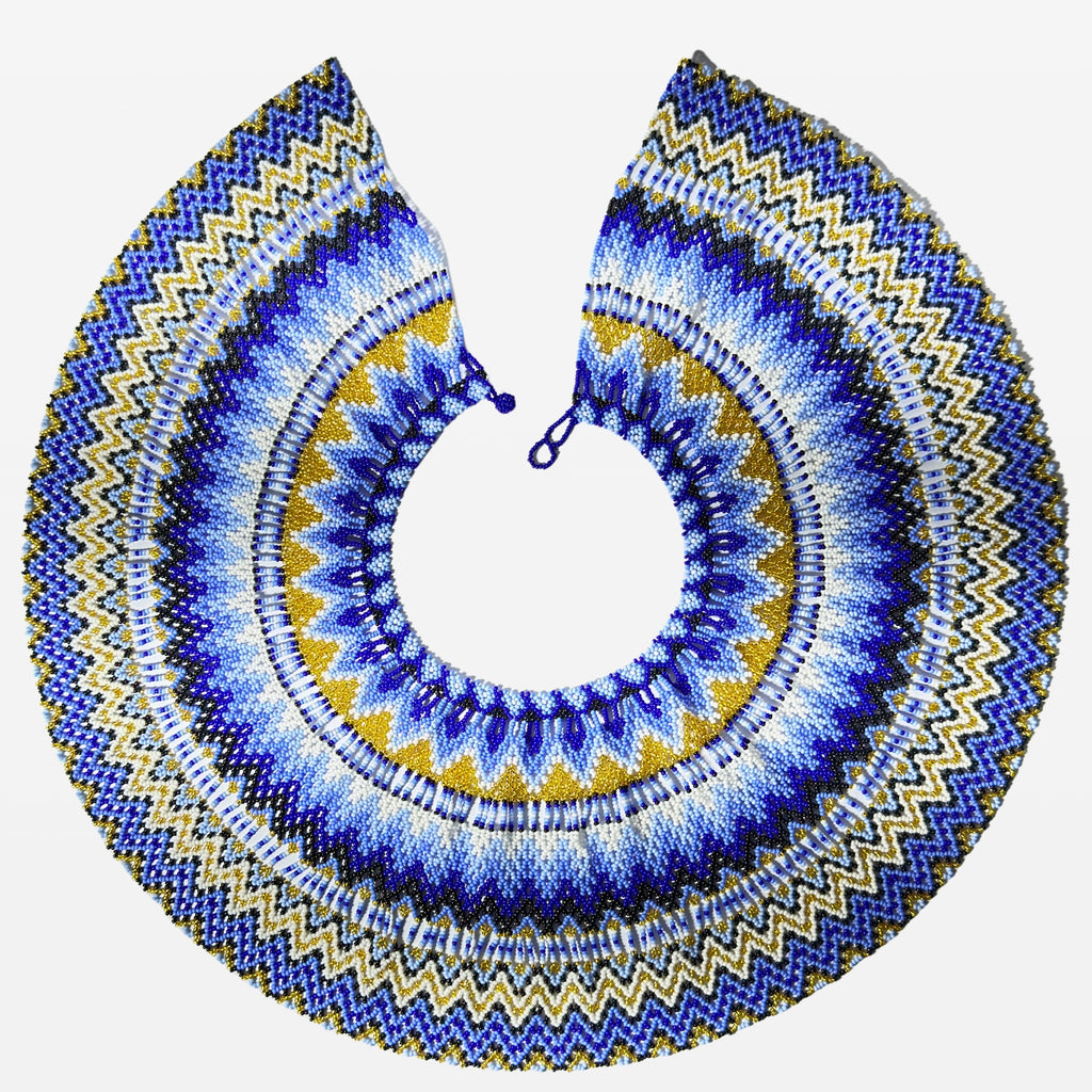 Ancestral Blue Gold Necklace