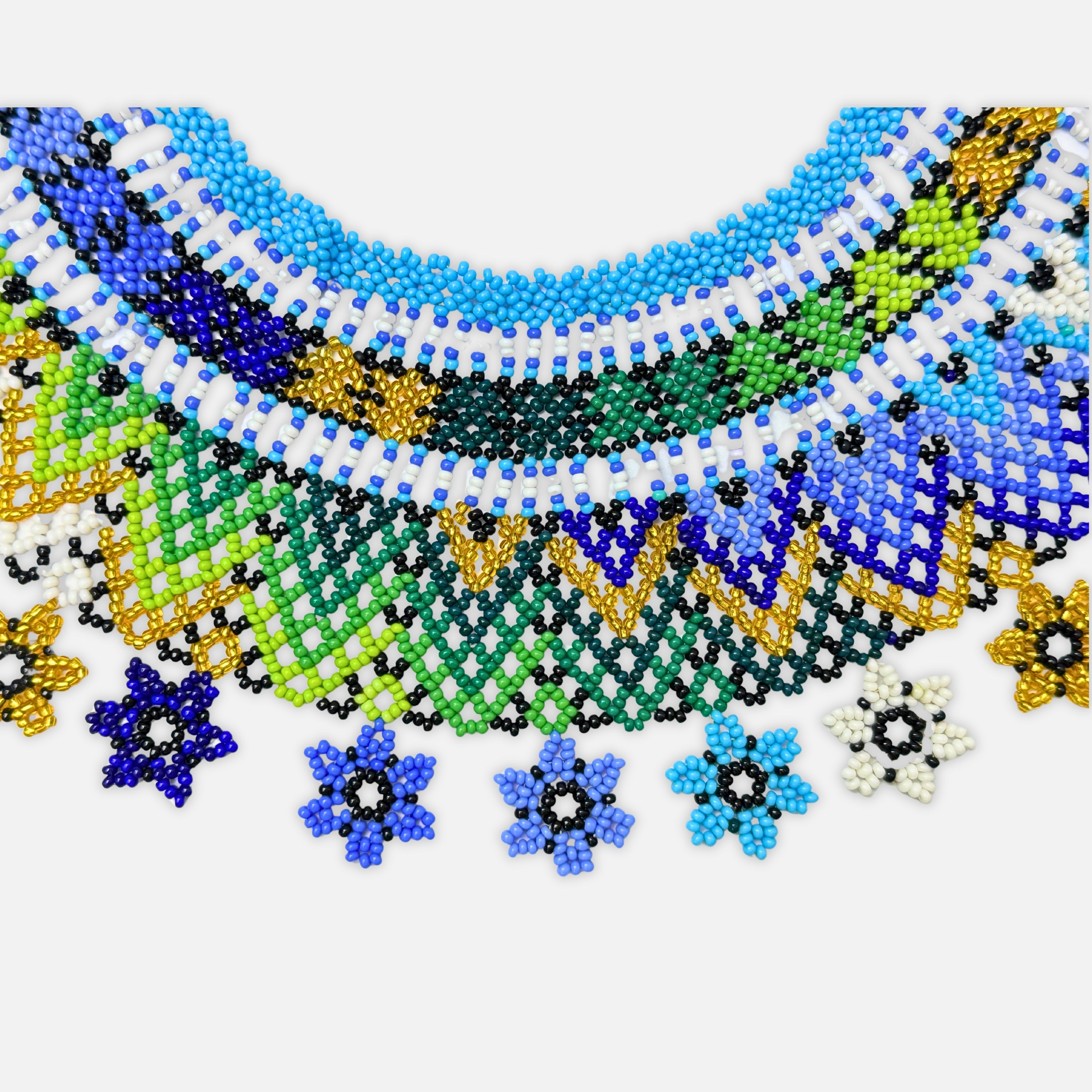 Collar Ancestral Jardín Celeste