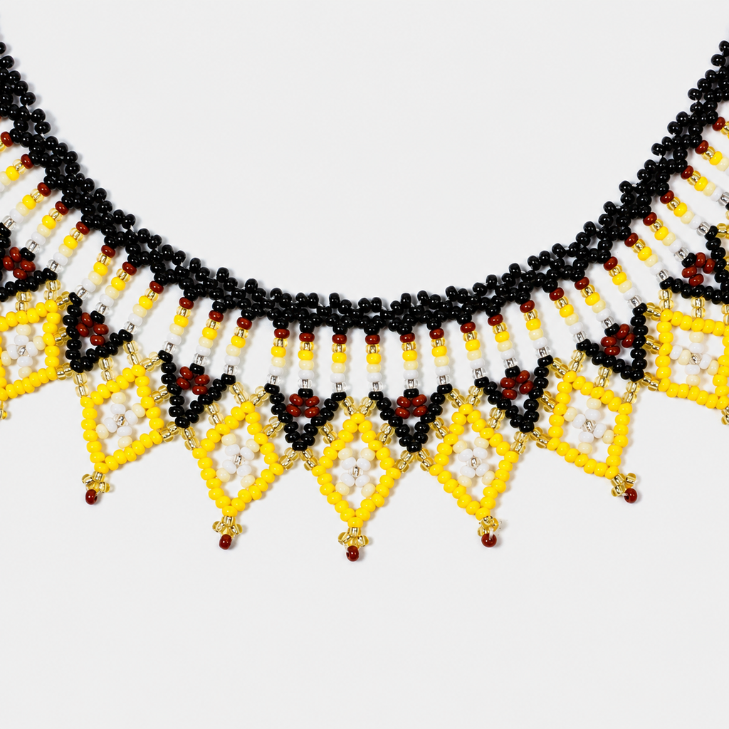 Traditional Ebony Sun Choker