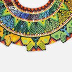 Collar Ancestral Multicolor Dorado